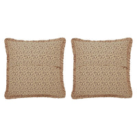 Pip Vinestar Fabric Euro Sham Set of 2 26x26 - The Fox Decor