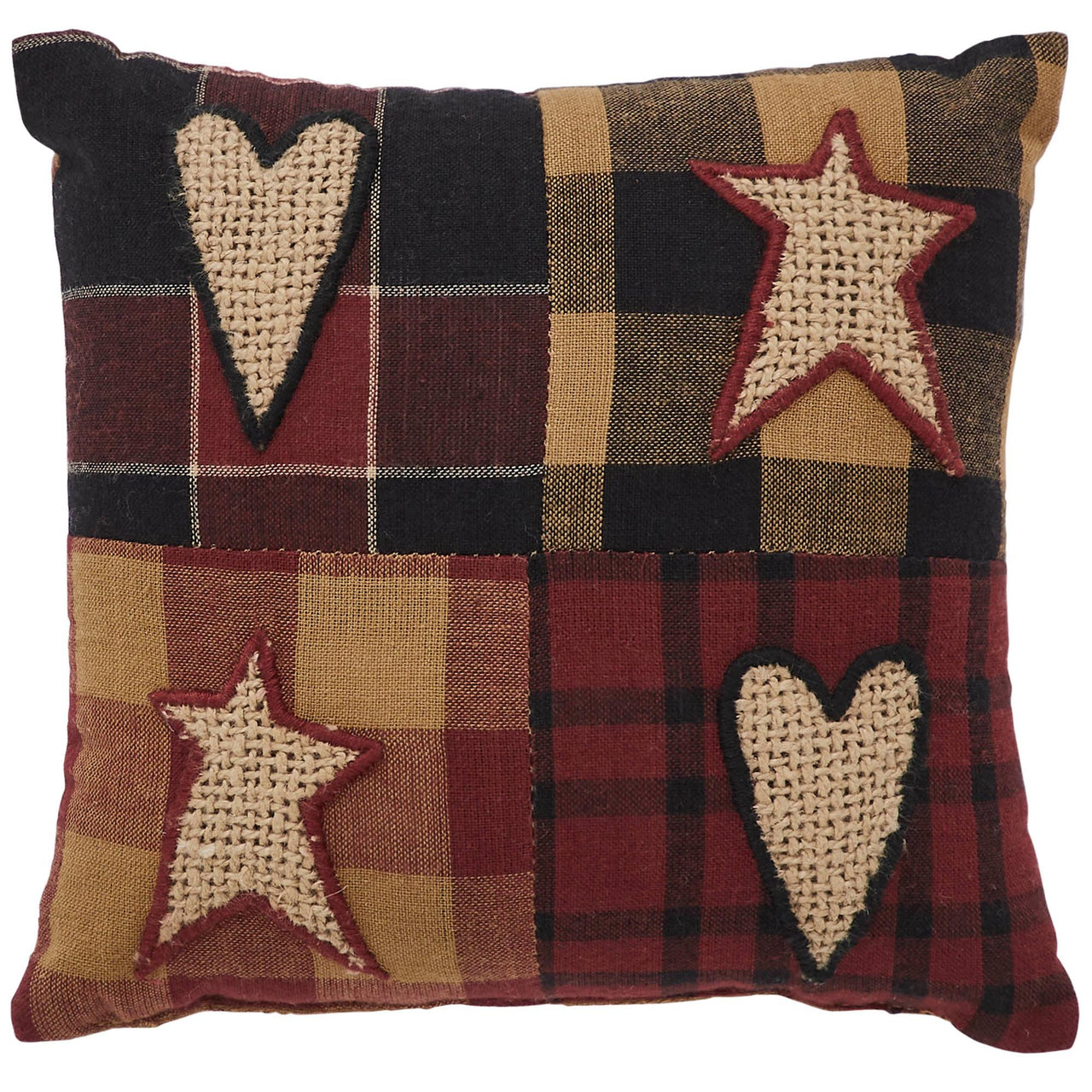 Connell Patchwork Pillow 6x6 - The Fox Decor