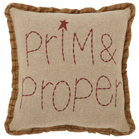 Connell Prim & Proper Pillow 12x12 - The Fox Decor