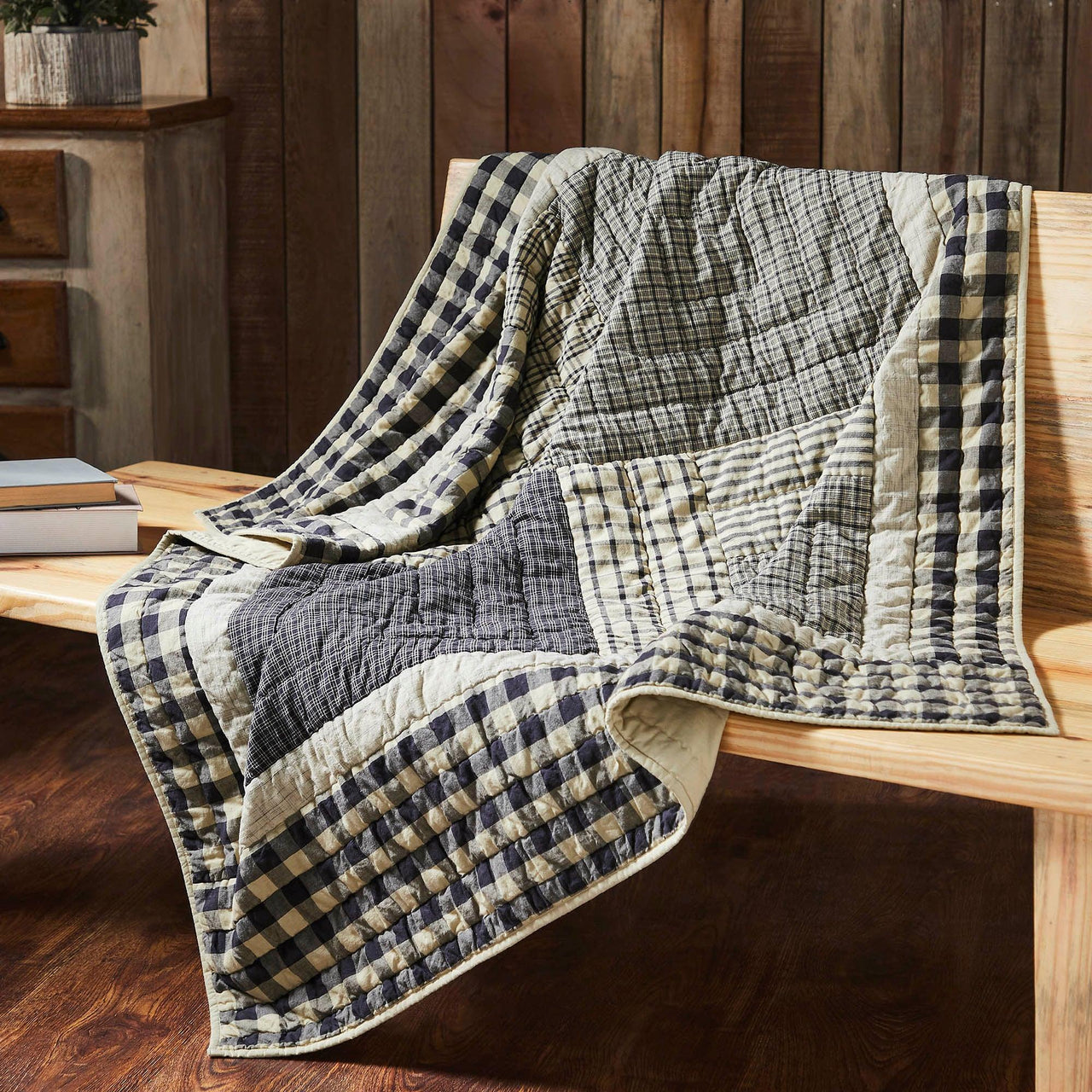 My Country Quilted Throw 50x60 - The Fox Decor