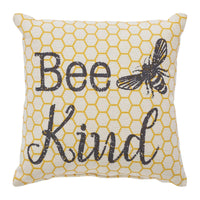 Buzzy Bees Bee Kind Pillow 6x6 - The Fox Decor