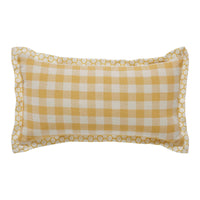 Buzzy Bees Bee Happy Pillow 7x13 - The Fox Decor