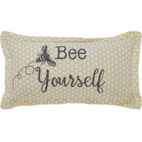 Buzzy Bees Bee Yourself Pillow 7x13 - The Fox Decor