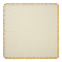 Honeycomb Ruffled Table Topper 40x40 - The Fox Decor