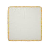 Honeycomb Ruffled Table Topper 40x40 - The Fox Decor