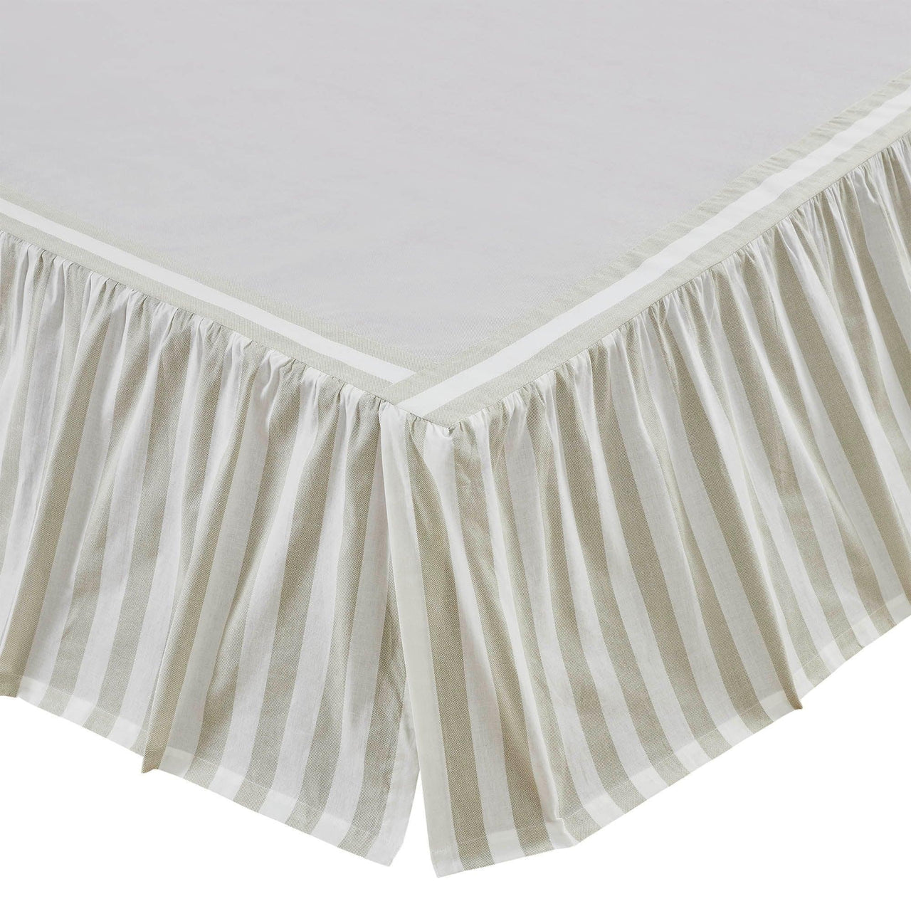 Finders Keepers Ruffled Queen Bed Skirt 60x80x16 - The Fox Decor