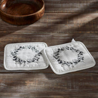Finders Keepers Eucalyptus Pot Holder Set of 2 8x8 - The Fox Decor