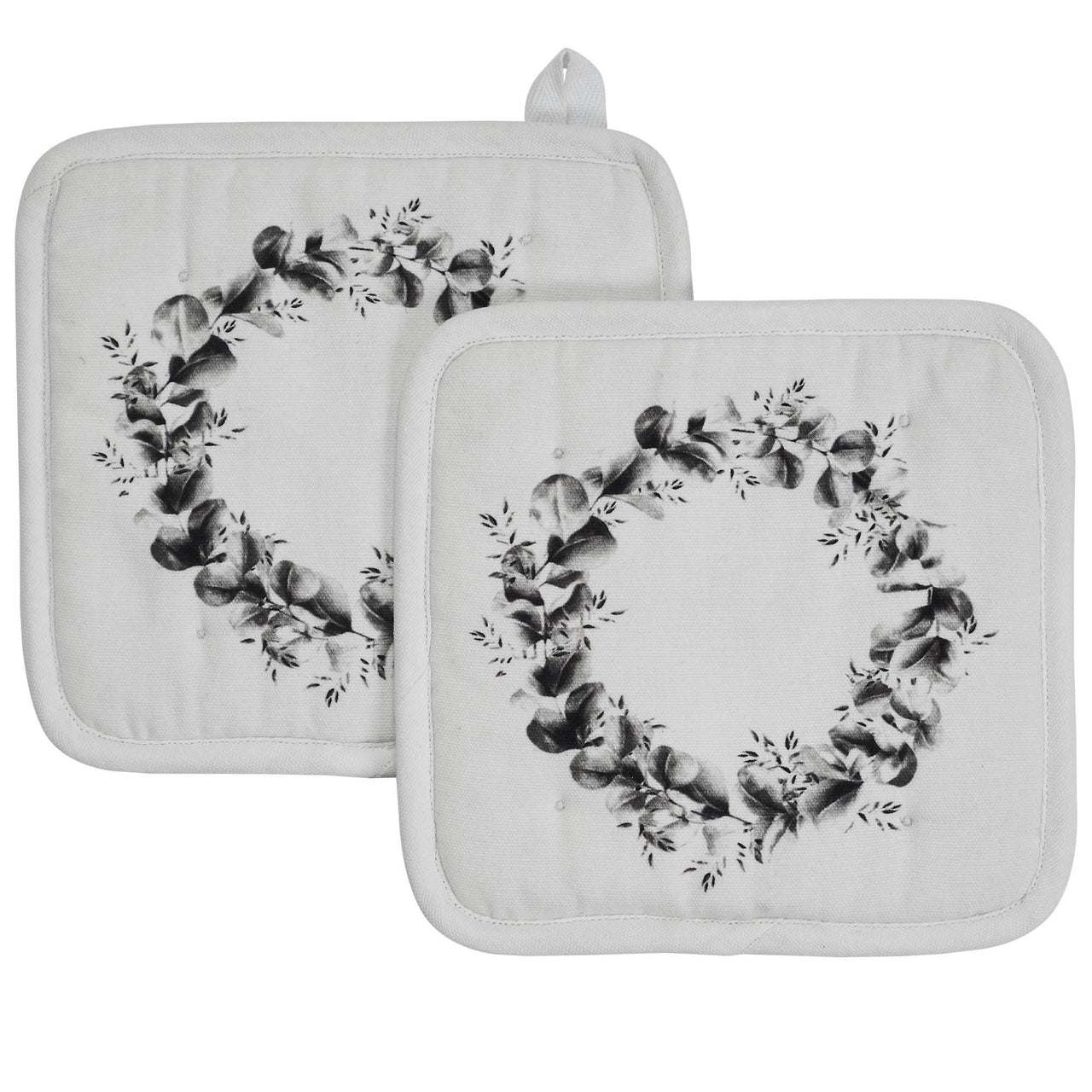 Finders Keepers Eucalyptus Pot Holder Set of 2 8x8 - The Fox Decor