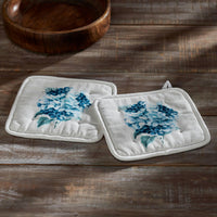 Finders Keepers Hydrangea Pot Holder Set of 2 8x8 - The Fox Decor