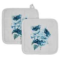Finders Keepers Hydrangea Pot Holder Set of 2 8x8 - The Fox Decor