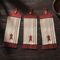 Connell Button Loop Tea Towel Set of 3 - The Fox Decor