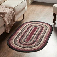 Thumbnail for Connell Jute Rug Oval w/ Pad 27x48