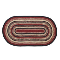 Thumbnail for Connell Jute Rug Oval w/ Pad 27x48