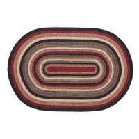 Thumbnail for Connell Jute Rug Oval w/ Pad 48x72