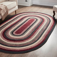 Thumbnail for Connell Jute Rug Oval w/ Pad 60x96