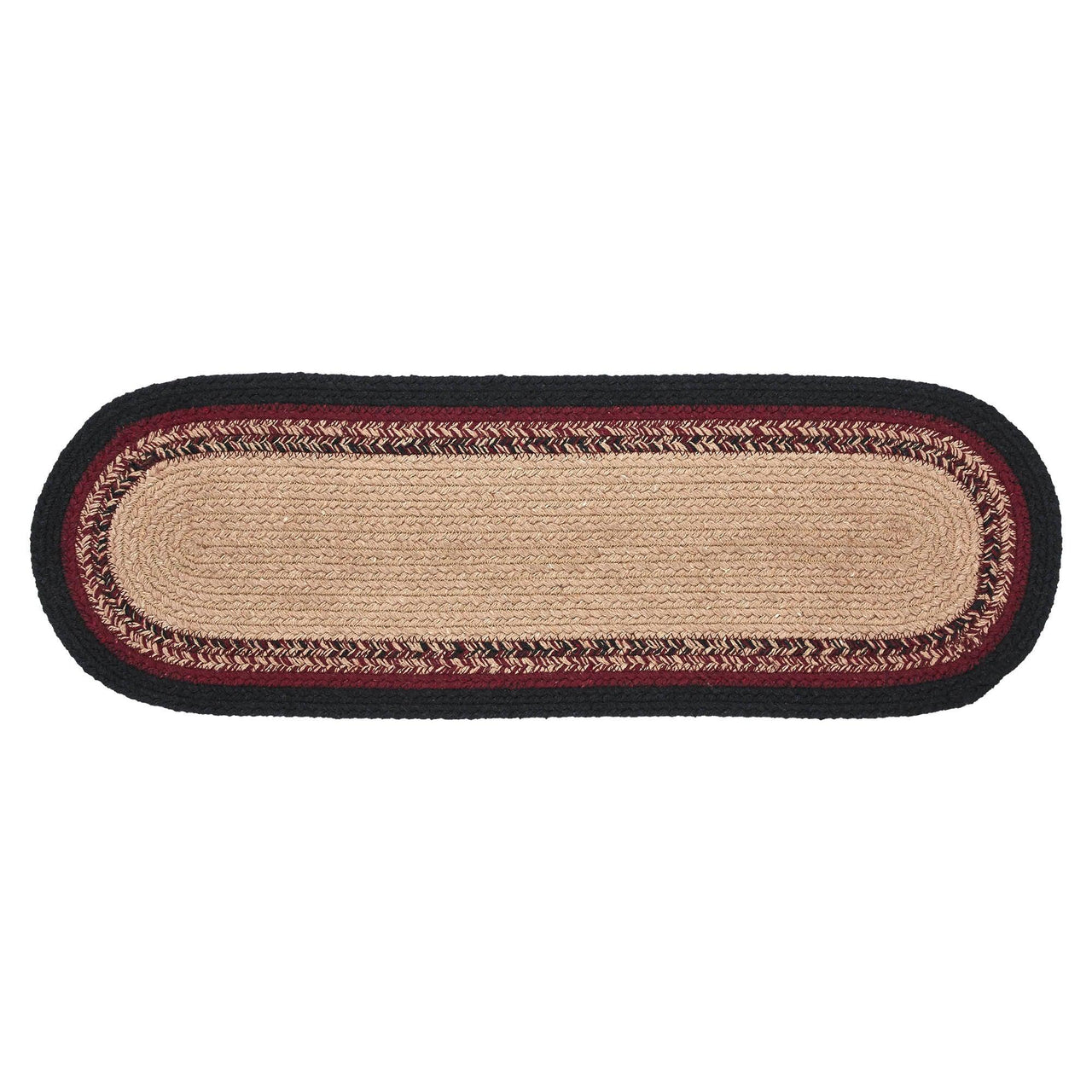 Connell Oval Runner Stencil Stars 8x24 - The Fox Decor