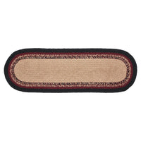 Connell Oval Runner Stencil Stars 8x24 - The Fox Decor