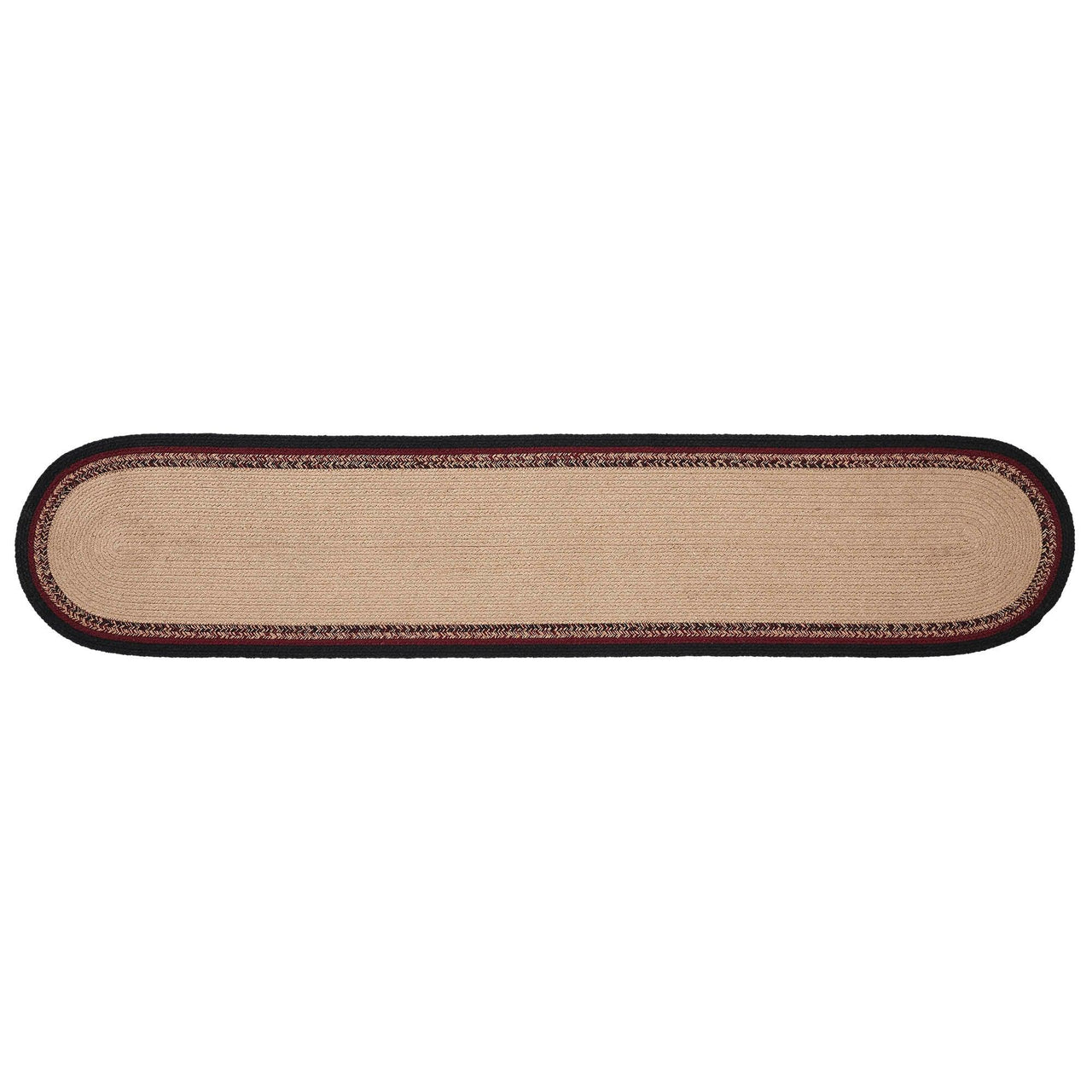 Connell Oval Runner Stencil Stars 12x60 - The Fox Decor