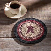 Connell Trivet Stencil Stars 8 inch Diameter - The Fox Decor
