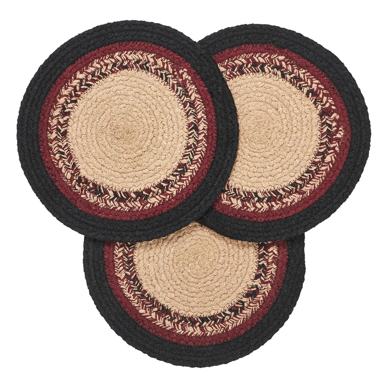 Connell Trivet Stencil Stars 8 inch Diameter Set of 3 - The Fox Decor