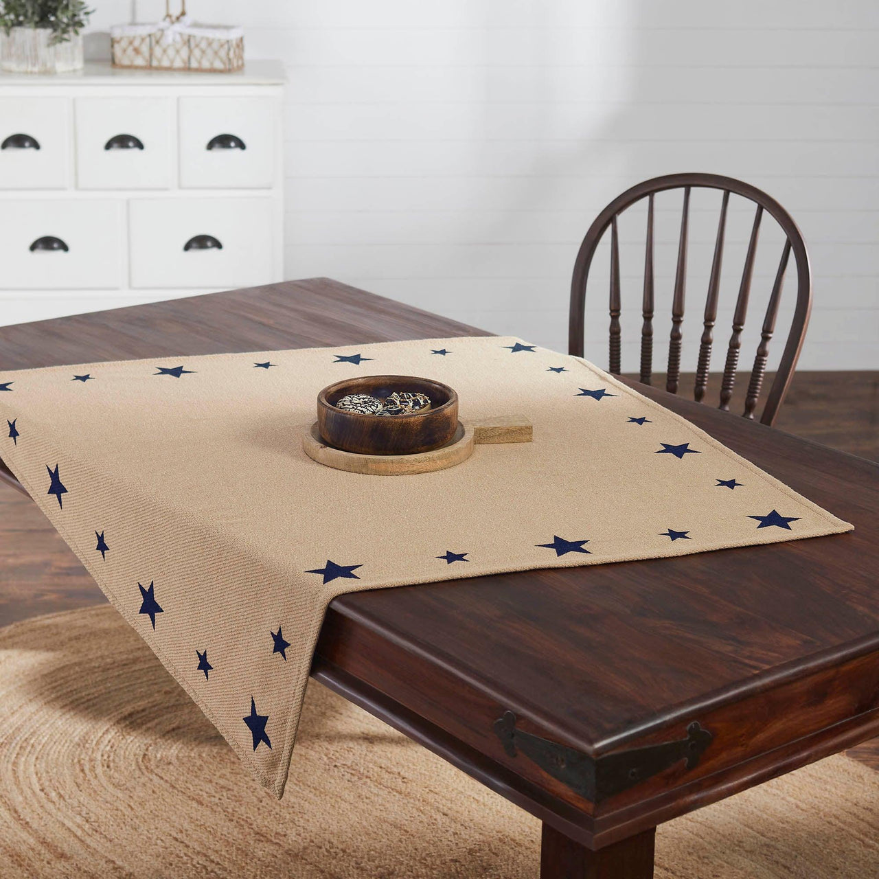 My Country Table Topper 40x40 - The Fox Decor