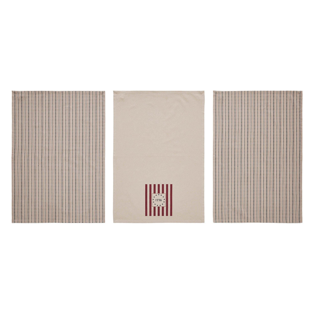 My Country Tea Towel Set of 3 19x28 - The Fox Decor