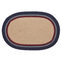 My Country Oval Placemat Stencil Stars 10x15 - The Fox Decor