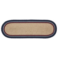 My Country Oval Runner Stencil Stars 8x24 - The Fox Decor