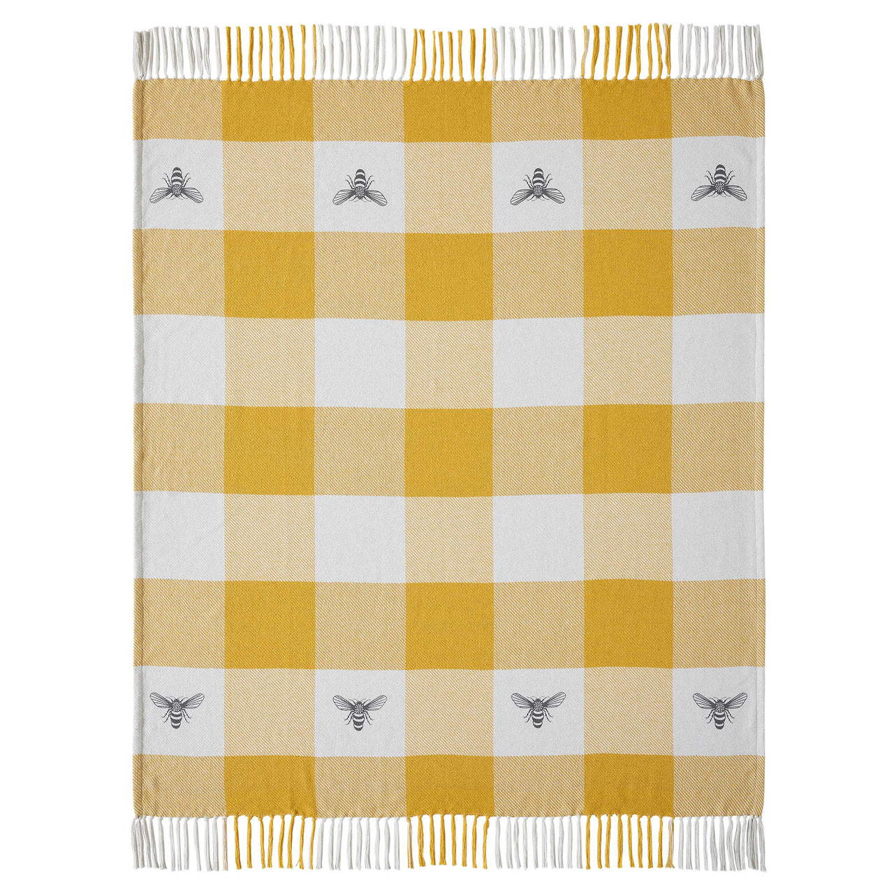 Buzzy Bees Woven Throw 50x60