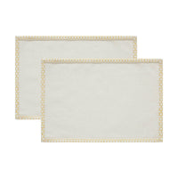 Buzzy Bees Placemat Set of 2 13x19 - The Fox Decor