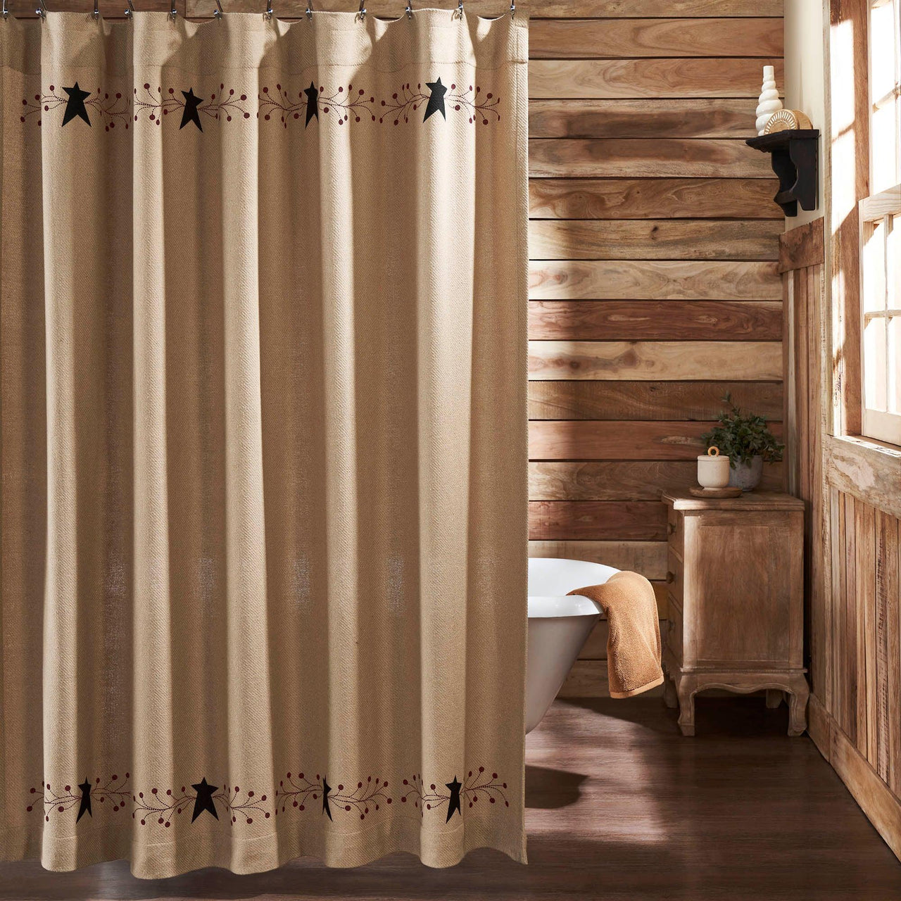 Pip Vinestar Shower Curtain 72x72 VHC Brands - The Fox Decor