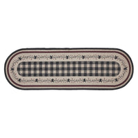 Pip Vinestar Polyester Stair Tread Oval Latex 8.5x27 - The Fox Decor