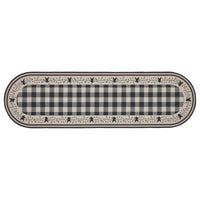 Pip Vinestar Polyester Rug/Runner Oval 22x78 - The Fox Decor