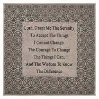 Custom House Black Tan Jacquard Quilted Lap Throw 34Wx34L - The Fox Decor