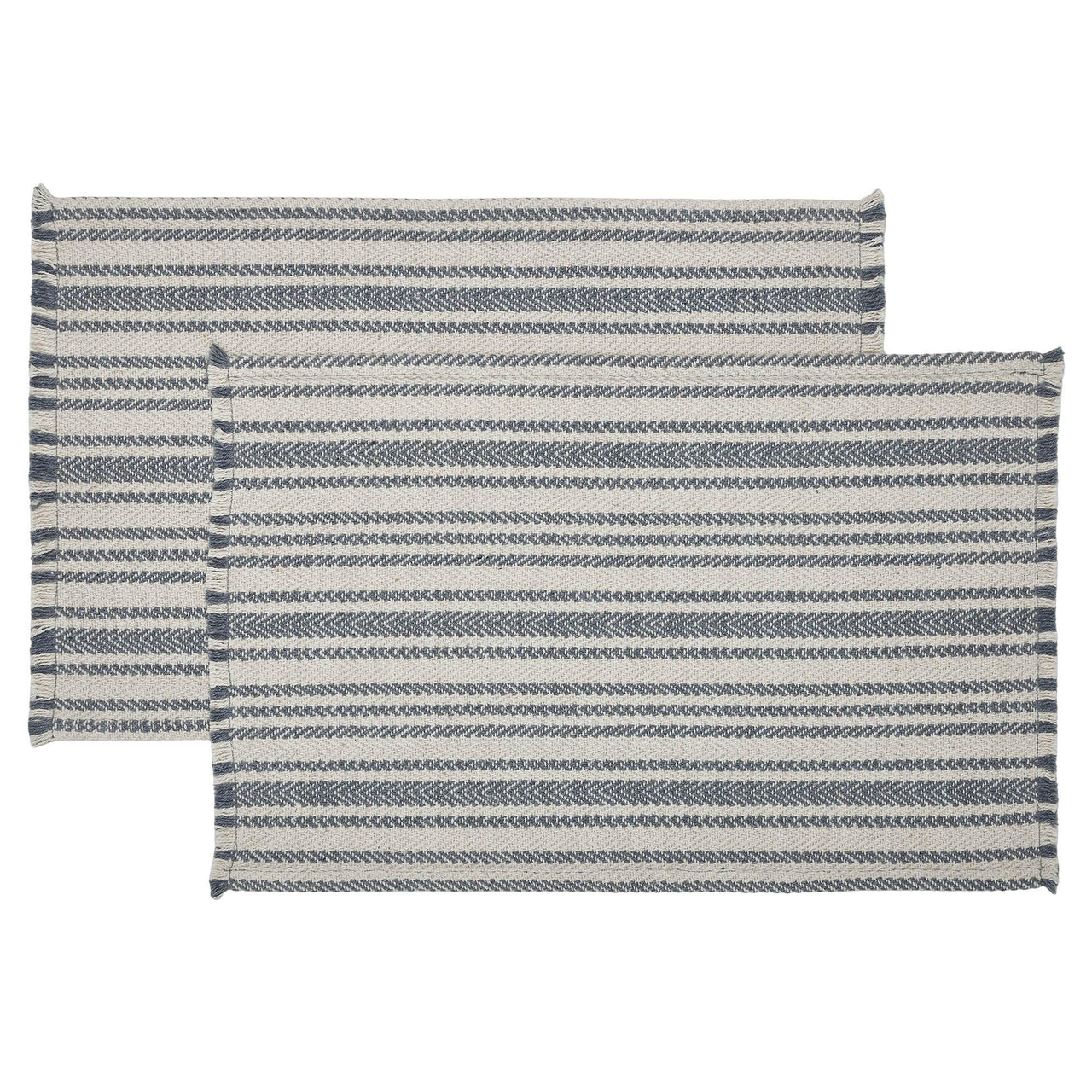 Finders Keepers Chevron Placemat Set of 2 13x19 - The Fox Decor