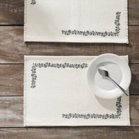 Finders Keepers Eucalyptus Placemat Set of 2 13x19 - The Fox Decor
