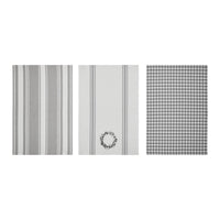 Finders Keepers Eucalyptus Tea Towel Set of 3 19x28 - The Fox Decor