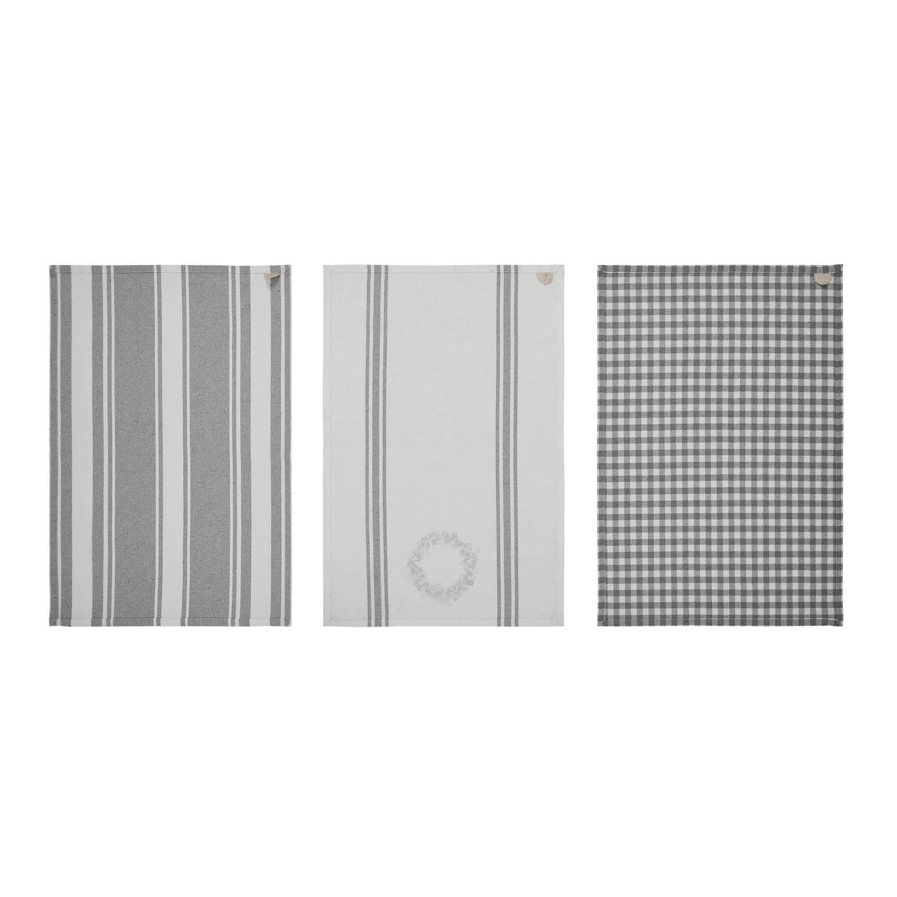 Finders Keepers Eucalyptus Tea Towel Set of 3 19x28 - The Fox Decor