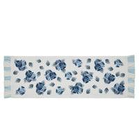 Finders Keepers Hydrangea Ruffled Runner 8x24 - The Fox Decor