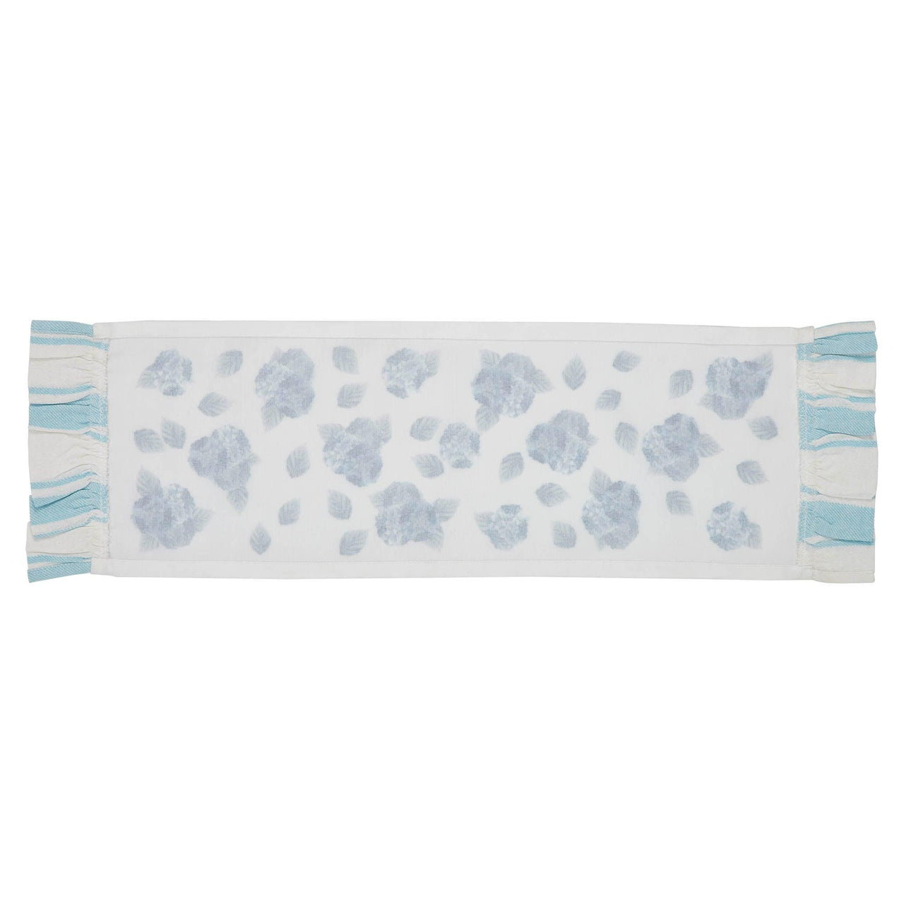 Finders Keepers Hydrangea Ruffled Runner 12x36 - The Fox Decor