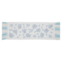Finders Keepers Hydrangea Ruffled Runner 12x36 - The Fox Decor