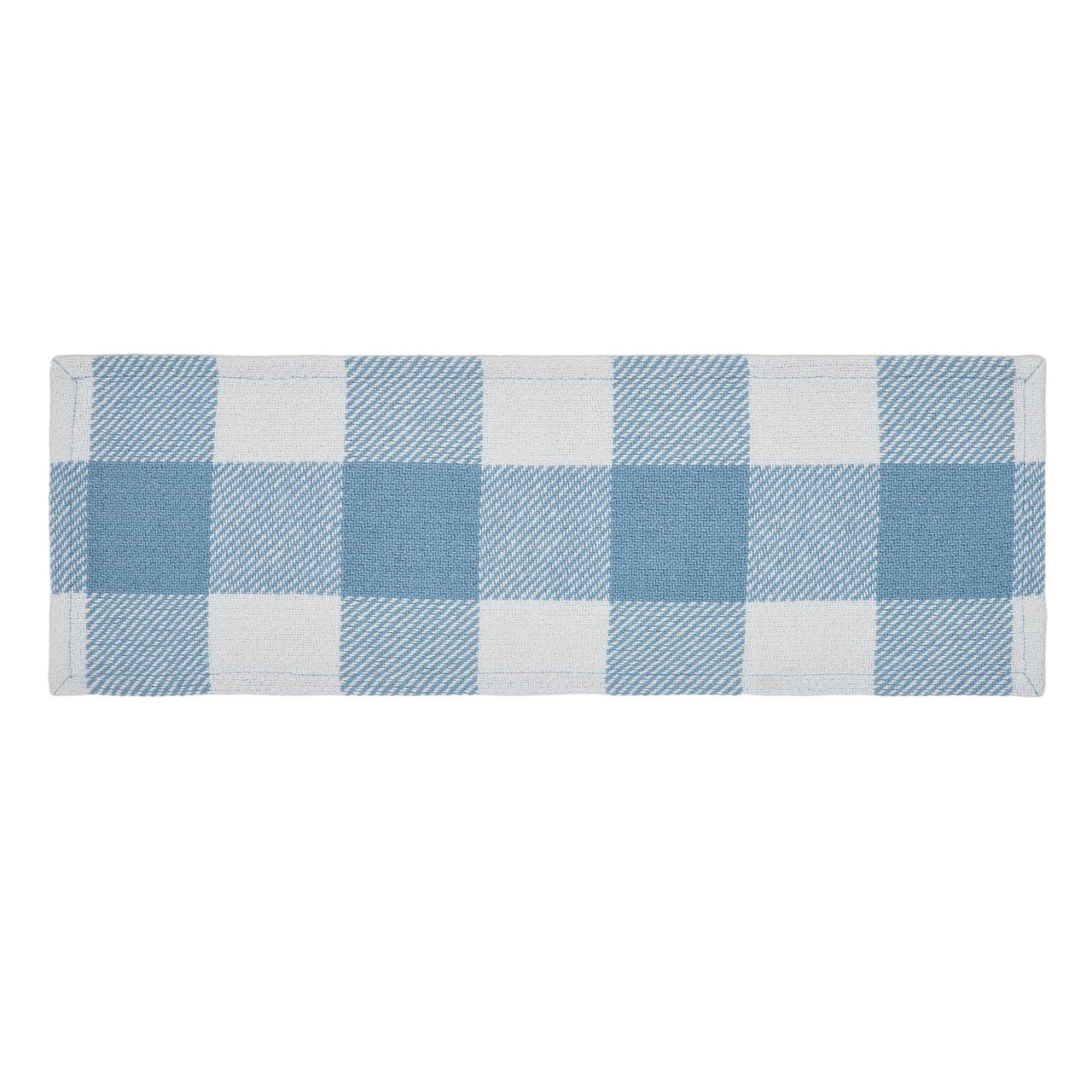 Annie Buffalo Check Blue Runner 8x24 - The Fox Decor
