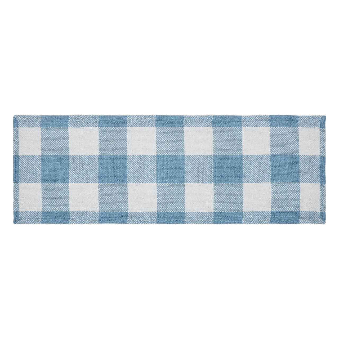 Annie Buffalo Check Blue Runner 12x36 - The Fox Decor