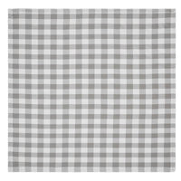 Annie Buffalo Check Grey Table Topper 40x40 - The Fox Decor