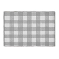 Annie Buffalo Check Grey Polyester Rug Rect 24x36 - The Fox Decor