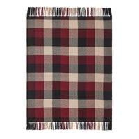 Thumbnail for Heritage Farms Primitive Check Woven Throw 50x60