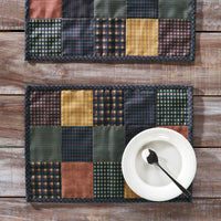 Heritage Farms Quilted Placemat Set of 2 13x19 - The Fox Decor