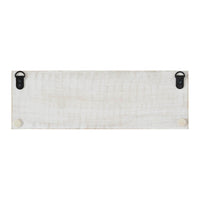 Bunny Wishes Chocolate Kisses Wooden Sign 4x12 - The Fox Decor