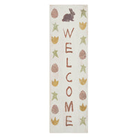 Easter Welcome Wooden Sign 20x6 - The Fox Decor