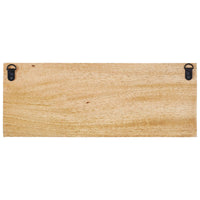 Faith Hope Love Wooden Sign 5.5x14.5 - The Fox Decor